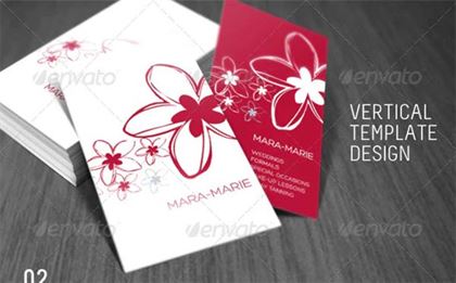 Fresh Beauty Business Card Template