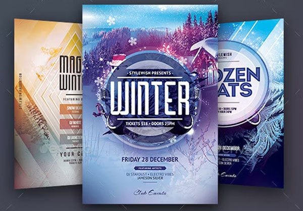 Frozen Backgrounds Bundle