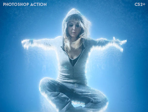 Frozen - Ice Style Photoshop action
