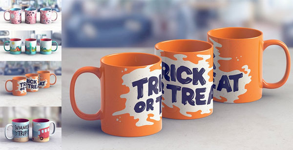 Full Wrap Mug MockUp