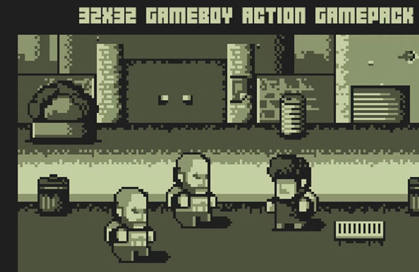 Gameboy Photoshop Action Game Pack Download