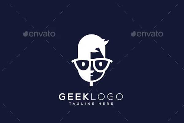 Geek Logo Template