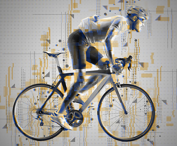 Geometric Glitch Photoshop Action