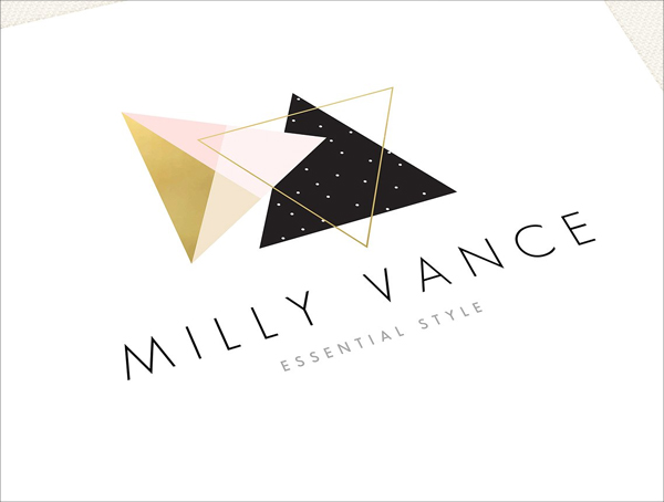 Geometric Triangle Logo