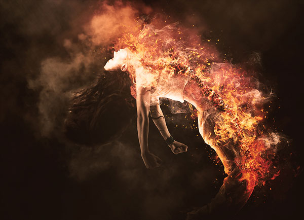 Gif Animated Fire Photoshop Action