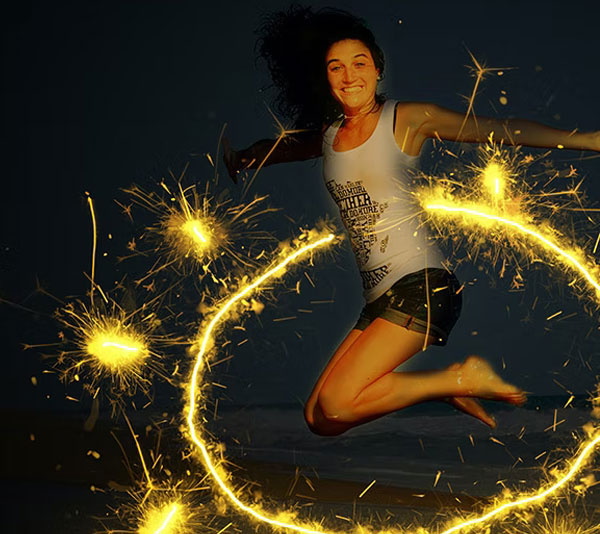 Gif Animated Twinkle Photoshop Action