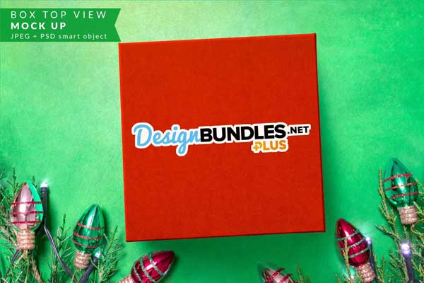 Gift Box Mockup