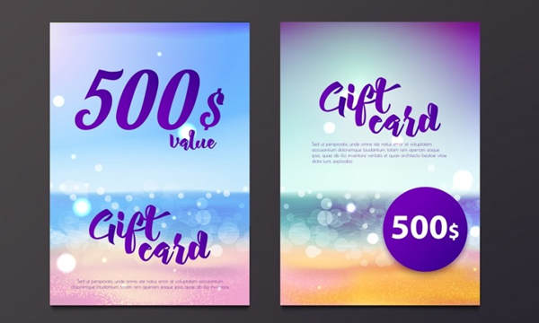 Gift Card Template