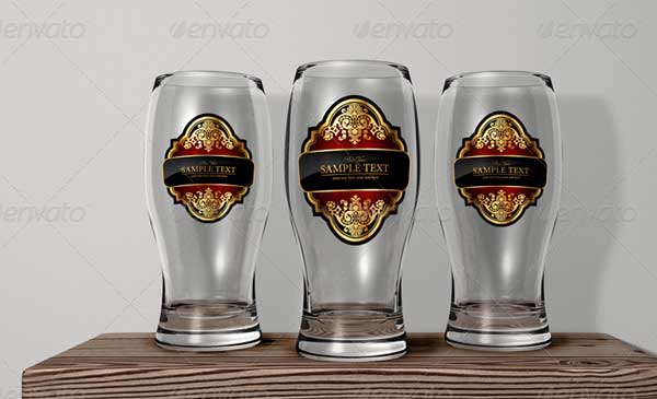 Glass Mock-Up Presentation Template