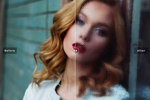 Glass Painting Photoshop Actions Templates