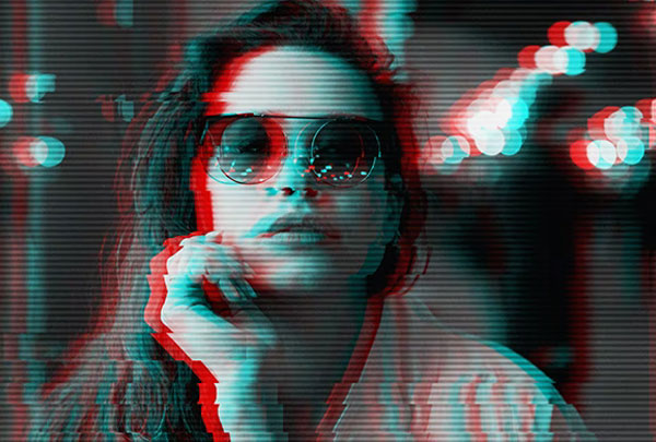 Glitch Grain Photoshop Action