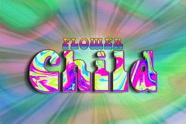 Glossy 3D Text Effects