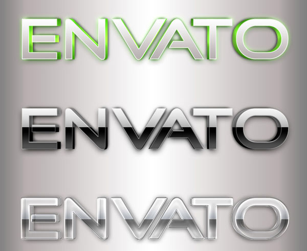 Glossy Premium 3D Text Effects Bundle
