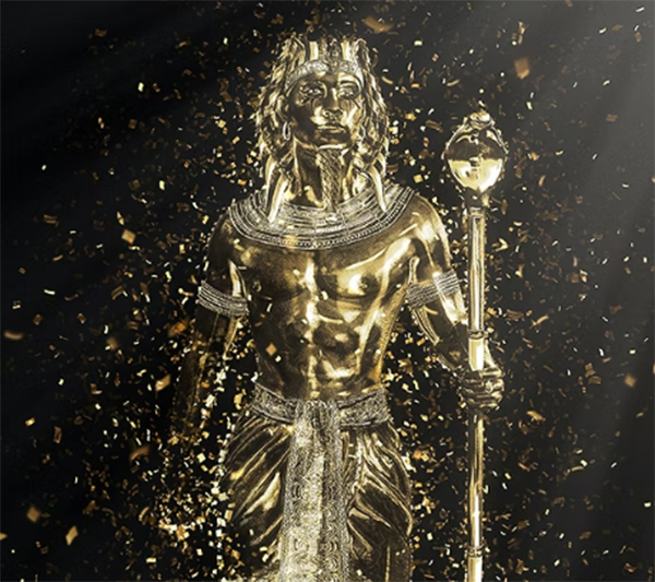 Gold Confetti Photoshop Action