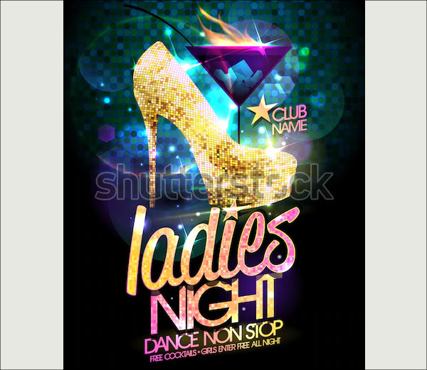 Ladies Party Flyer