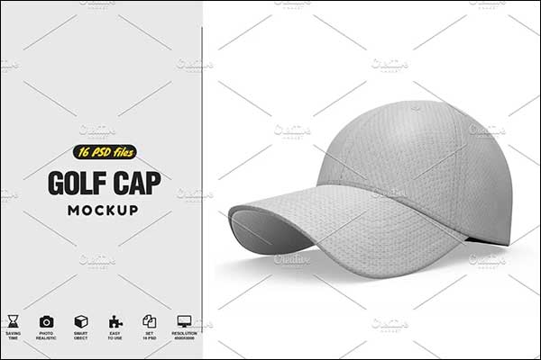 Golf Cap Mockups