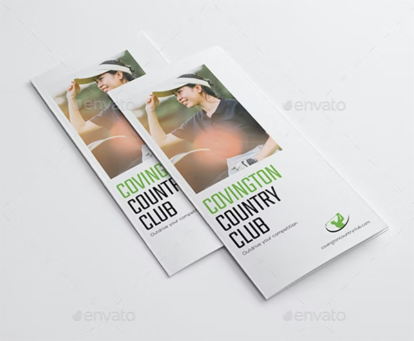 Golf Event Trifold Brochure