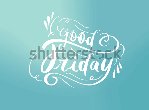 Good Friday Lettering Invitation