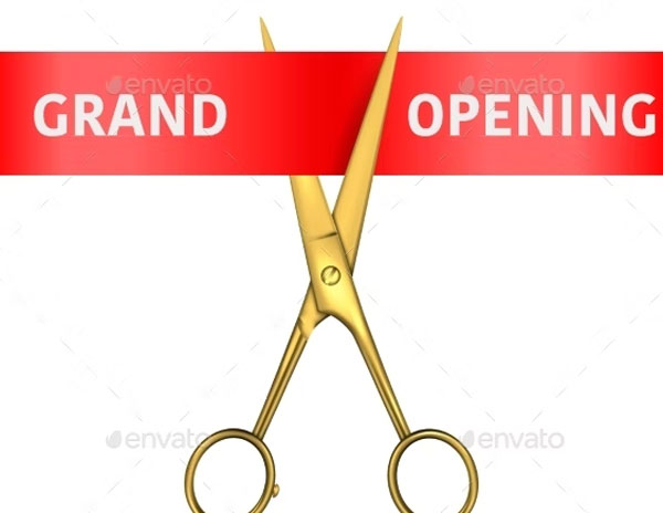 Grand Opening Banner Template