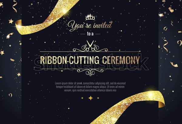 Grand Opening Sparkling Banner