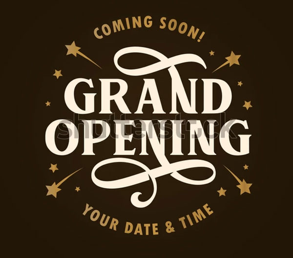 Grand opening Template