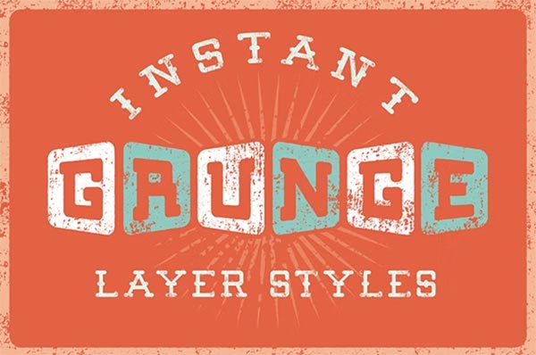 Grunge Layer Styles