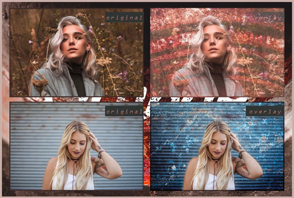 Grunge Photoshop Textures Actions