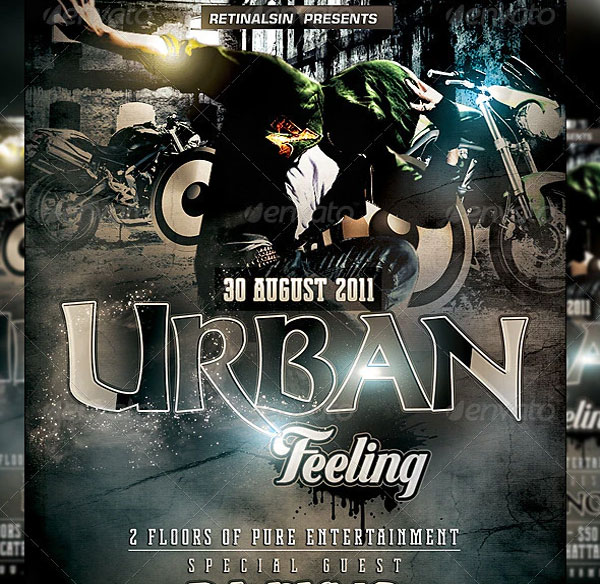 Grunge Urban Flyer Template