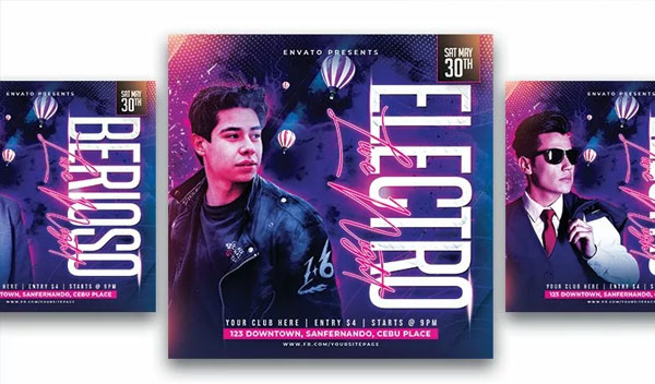 Guest DJ Club Party Instagram Banner