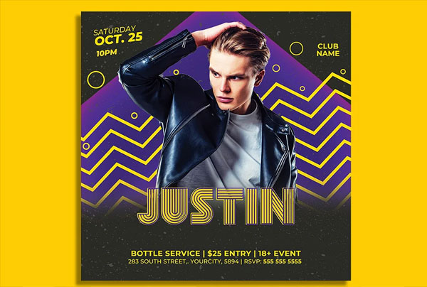 Guest Dj Flyer Template