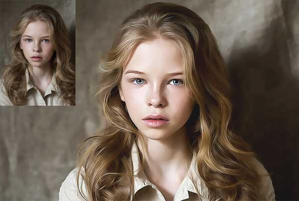 HDR Painting Effect Photoshop Actions