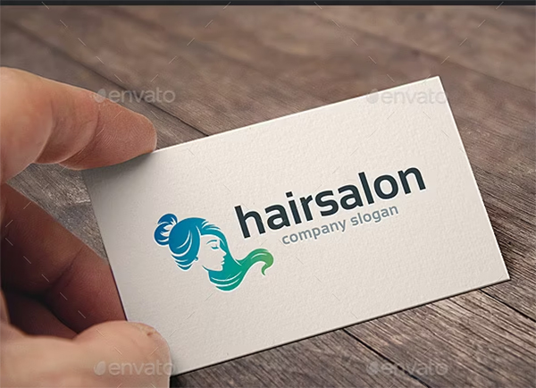 Hair Salon Female Logo Design