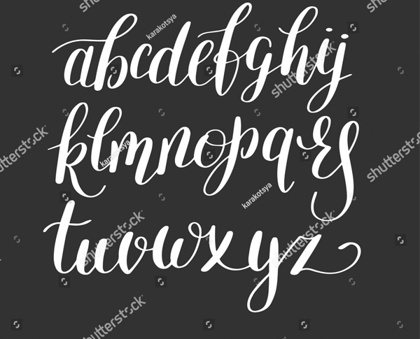 Hand Lettering Font