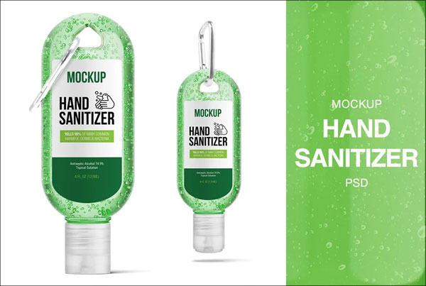 Hand Sanitizer | Mockup Bottle