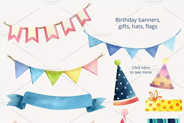 Happy Birthday Balloon Clipart Templates