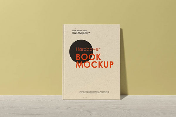 Hardcover Book Mockup Photoshop