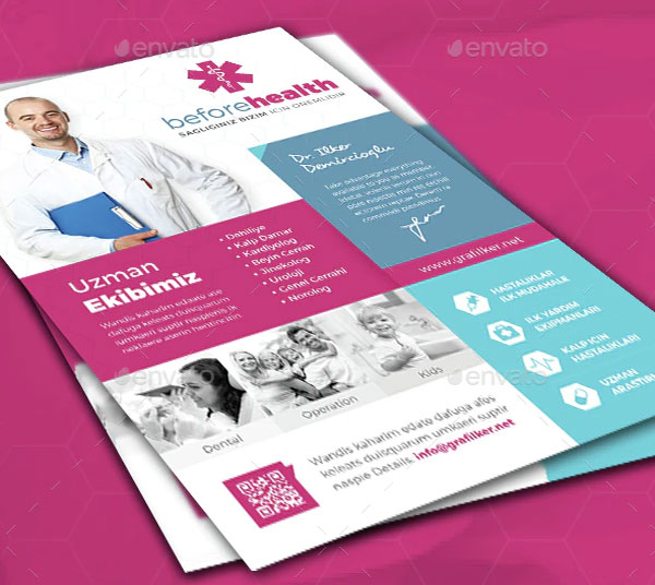 Health Family Care Flyer Templates