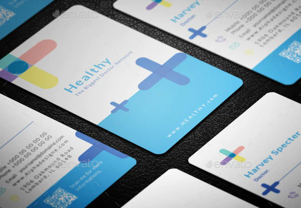 Healthy Doctor Business Card