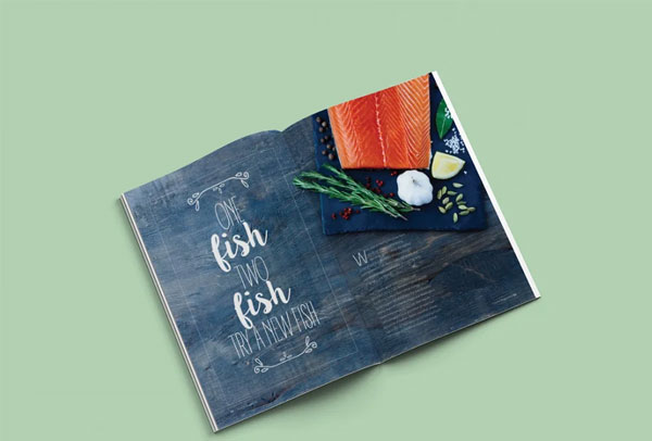 Healthy Foodie InDesign Magazine Template