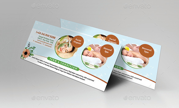 Healthy Massage Voucher Templates
