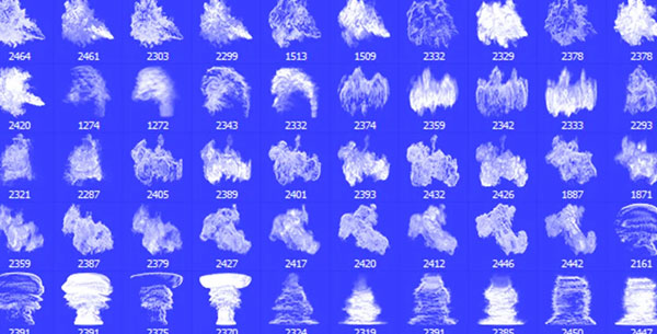Heavy Smoke Photoshop Brushes