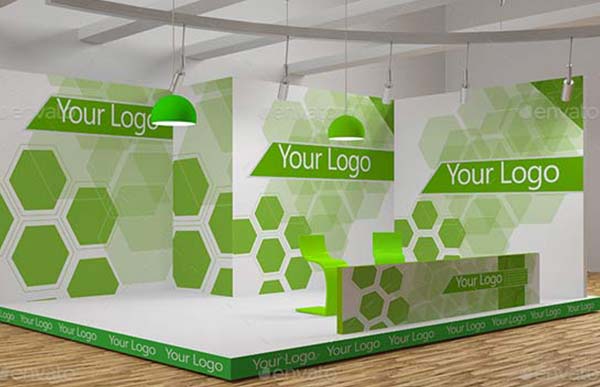 Trade Show Booth Mockups PSD Downloads