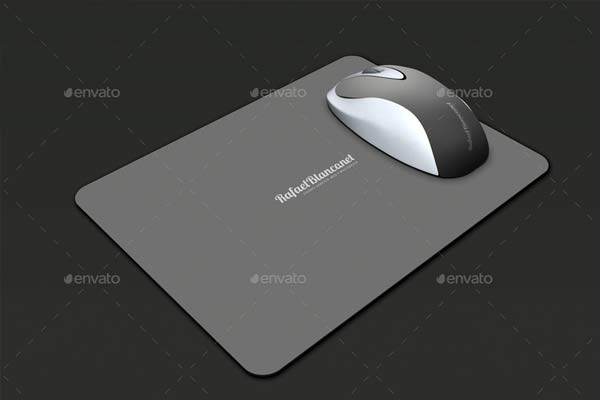 High-Quality Mouse Pad Mockup Template
