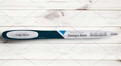 High Quality PSD Presentation Pen Mockup