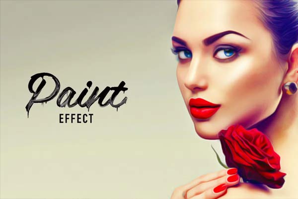 High-Quality Vector Oil Painting Photoshop Actions