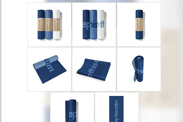 High Quality Yoga Mat Mockup