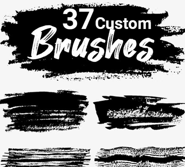 High Resolution Watercolor Brushes