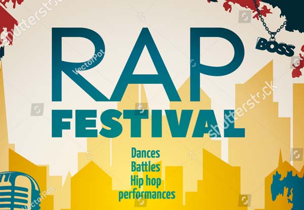 Hip Hop Concert Flyer Template