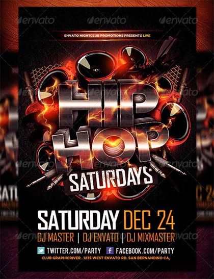 Hip Hop Flyer Template