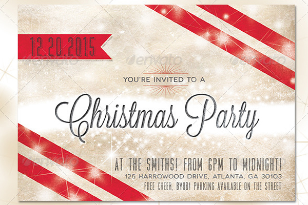 Holiday Invitation Template